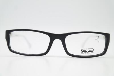 Brille EYECLUB 71652 Schwarz Weiß Eckig Brillengestell eyeglasses Neu