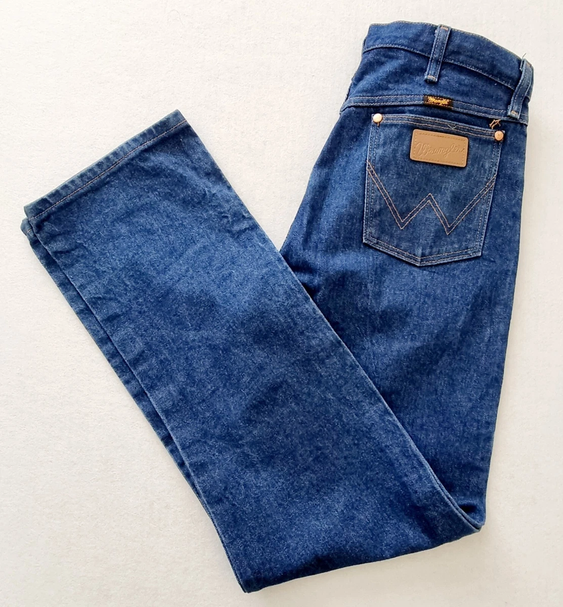 Wrangler Slim Fit 936PWD Denim Jeans Mens Size 29x36