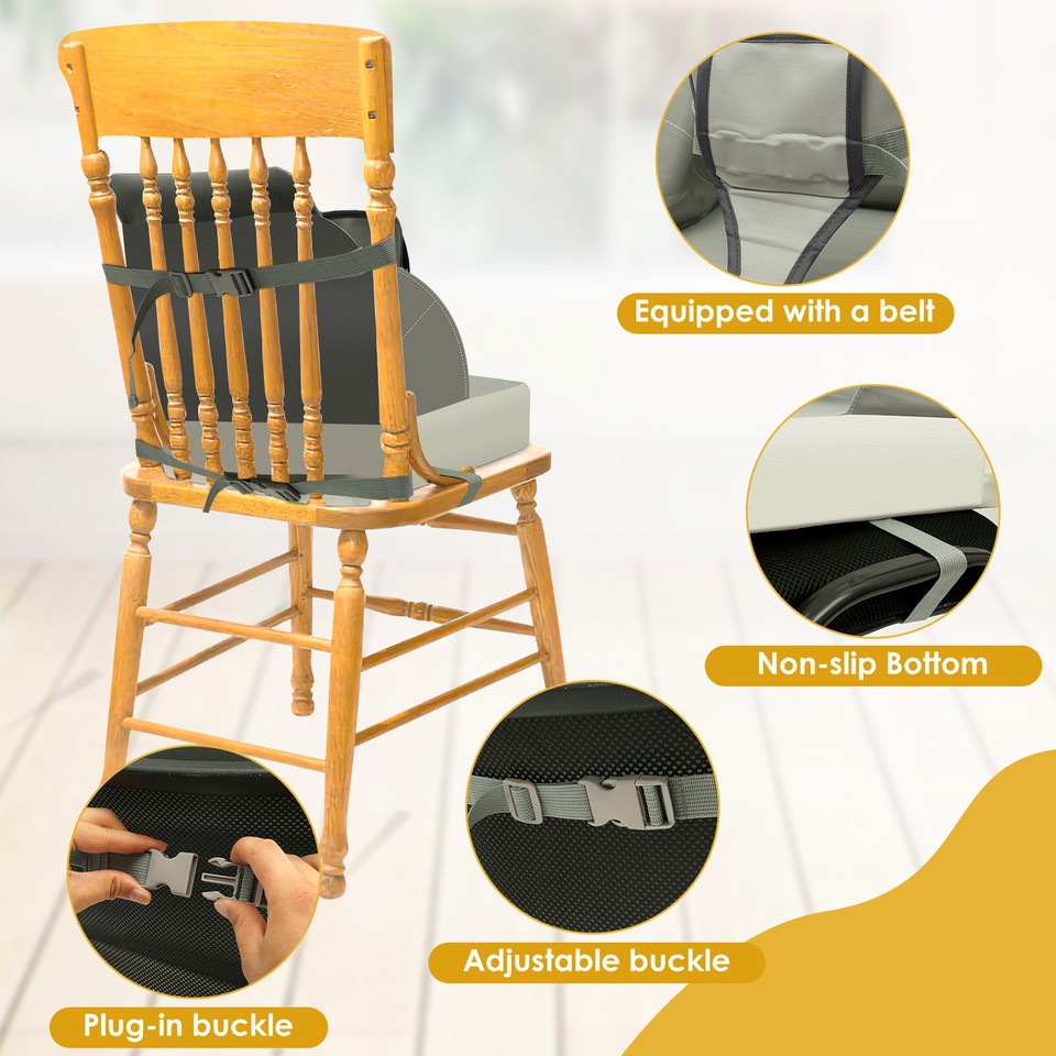 Toddler Booster Seat for Dining Table Waterproof Booster Seat with