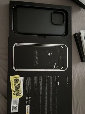 ASEKOO - Apple iPhone 13 Pro Magsave - Transparente Handyhülle - Matt Schwarz