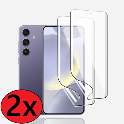 2X PANZERFOLIE HYDROGEL SAMSUNG GALAXY S25 S24 S23 Ultra FE Plus DISPLAYSCHUTZ