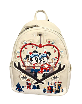 Disney Parks Mickey & Minnie Holiday Christmas Lodge Mini 