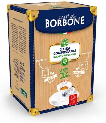 Capsule Caffè Borbone Blu Cialde Caffè Borbone Miscela Blu, Nera, Rossa, Oro, Dec, Light - Compatibili Con Macchine ESE 44mm, 50-1200 Pezzi Caffe Barbaro Cialde - Foto 2