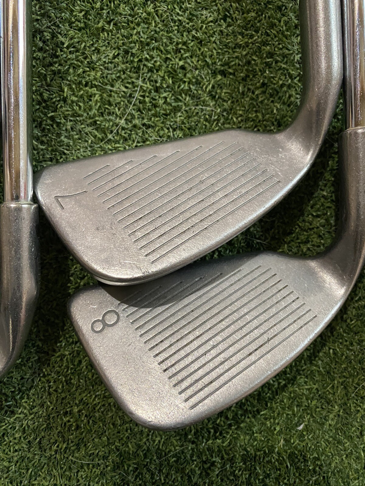 PING ZING 2 BLACK DOT IRONS 3W JZ STEEL SHAFT RH MATCHING SERIAL