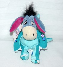 Disney Mini Bean Bag DINOSAUR EEYORE 9" Winnie The Pooh Bear Plush Costume Toy