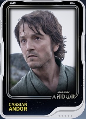 2025 Topps Star Wars Series 1 Tier 1 White Hoard 500x CASSIAN ANDOR Digital