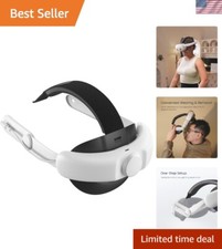 Sweatproof Battery Head Strap for Meta Quest 3/3S - Luxurious Comfort  Safety