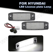 Full LED License Plate Lights Lamp For Hyundai Tucson 05-09 Kia Sportage 2011-16