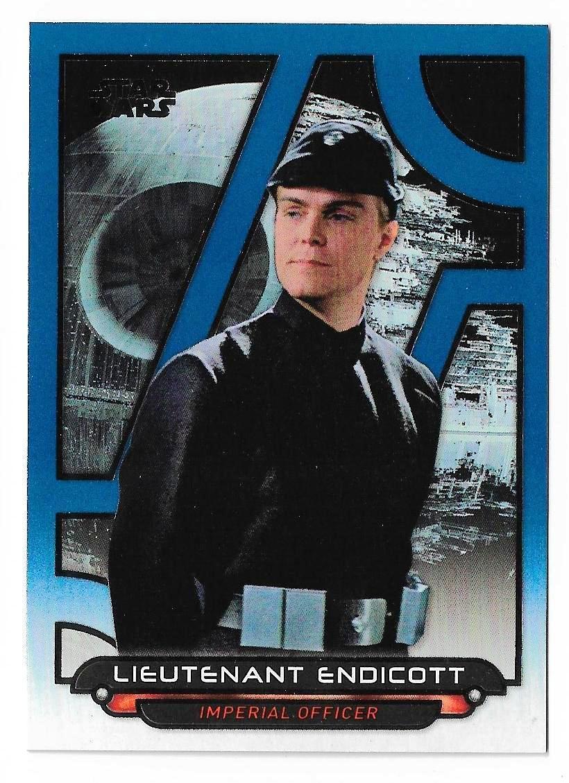 2018 Topps Star Wars Galactic Files Blue ROTJ-27 Lieutenant