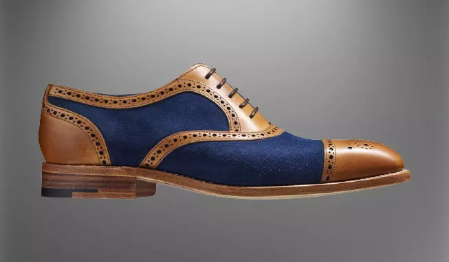 Blue suede deals brogue shoes