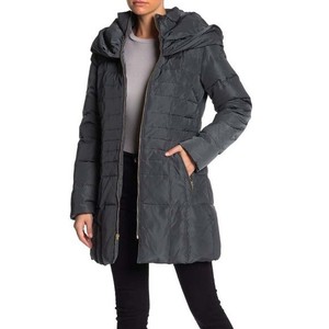 cole haan zip front down jacket