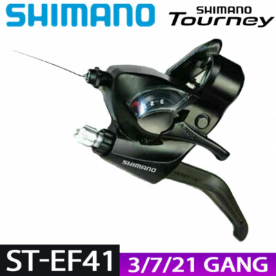 SHIMANO TOURNEY ST EF41 EZ FIRE PLUS Schalt Bremshebel 3/7/21 Gang MTB Fahrrad