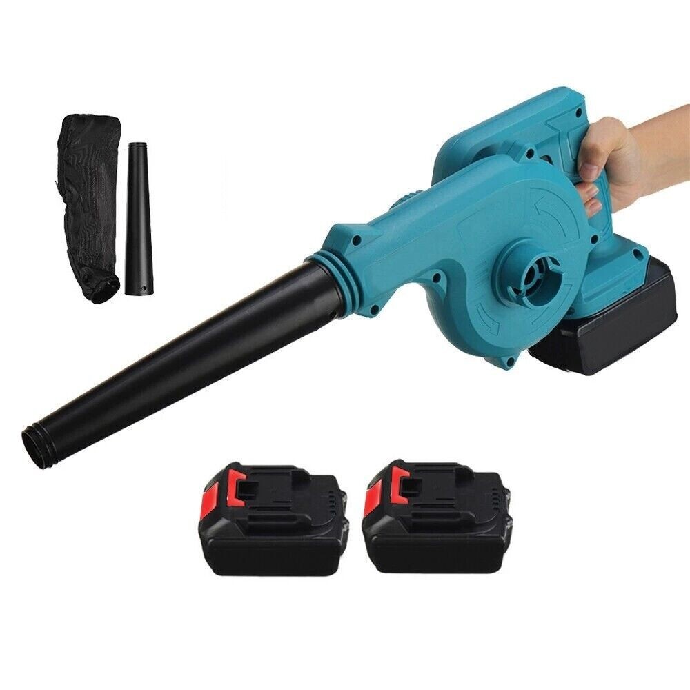Soffiatore Aspiratore Foglie 36V Doppia Batteria 2.0Ah Alta Efficienza
