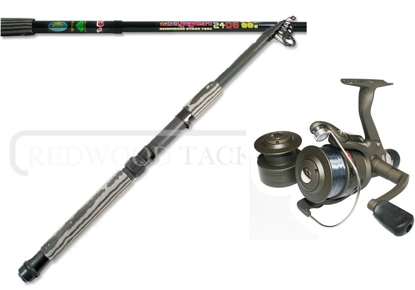 Oakwood Axcede RD Reel & Telescopic 12FT Carbon Travel Fishing Rod eBay