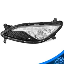 Driver Side Fog Lamp Light Cover Connect LH Set For Hyundai Genesis Coupe 13-17