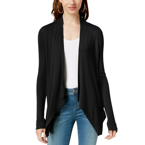 Draped Cardigan Black 