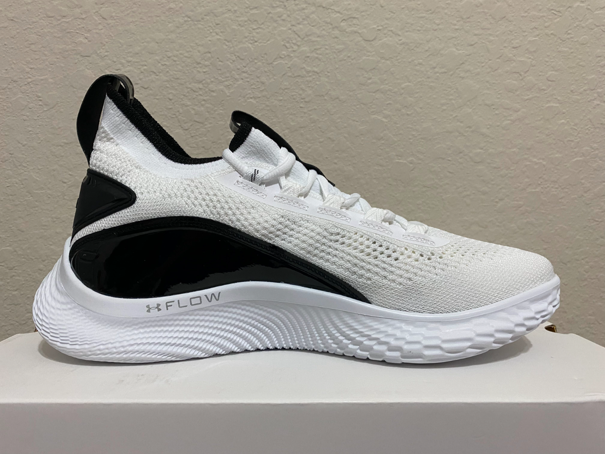 Under Armour UA Curry 8 NM Zen Flow Team Basketball White Black