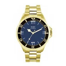 Toff London TLWL-8767 Mens Dark Blue Darts Batons Watch