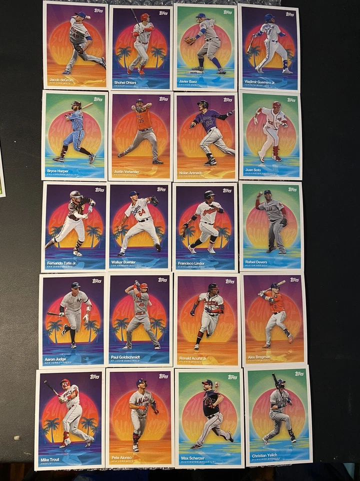 2020 Topps On Demand #11 Summer Blockbuster 21 card set - Image 2 of 4