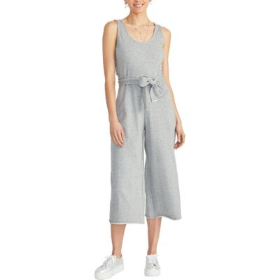 Rachel Roy Jumpsuit Natia Wide Leg Waist Tie Gray Sz S NEW NWT 462