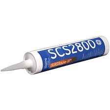 GE SCS2801 Clear SilGlaze II Silicone Sealant