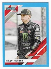 2020 Donruss Riley Herbst Carolina Blue NASCAR Racing Card #71