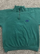 Vintage 90s Dockers Pull Over Sweater Green Color Size L