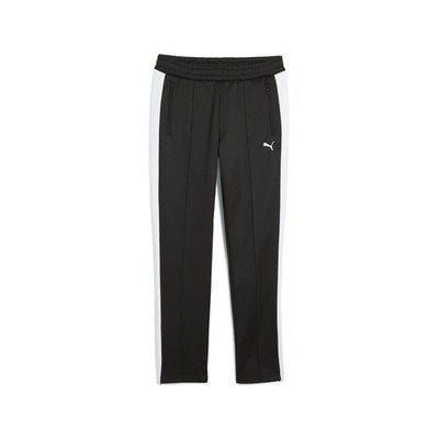 PUMA T7 Always On Slim Track Pants Womens Black Casual Athletic Bottoms 62979801