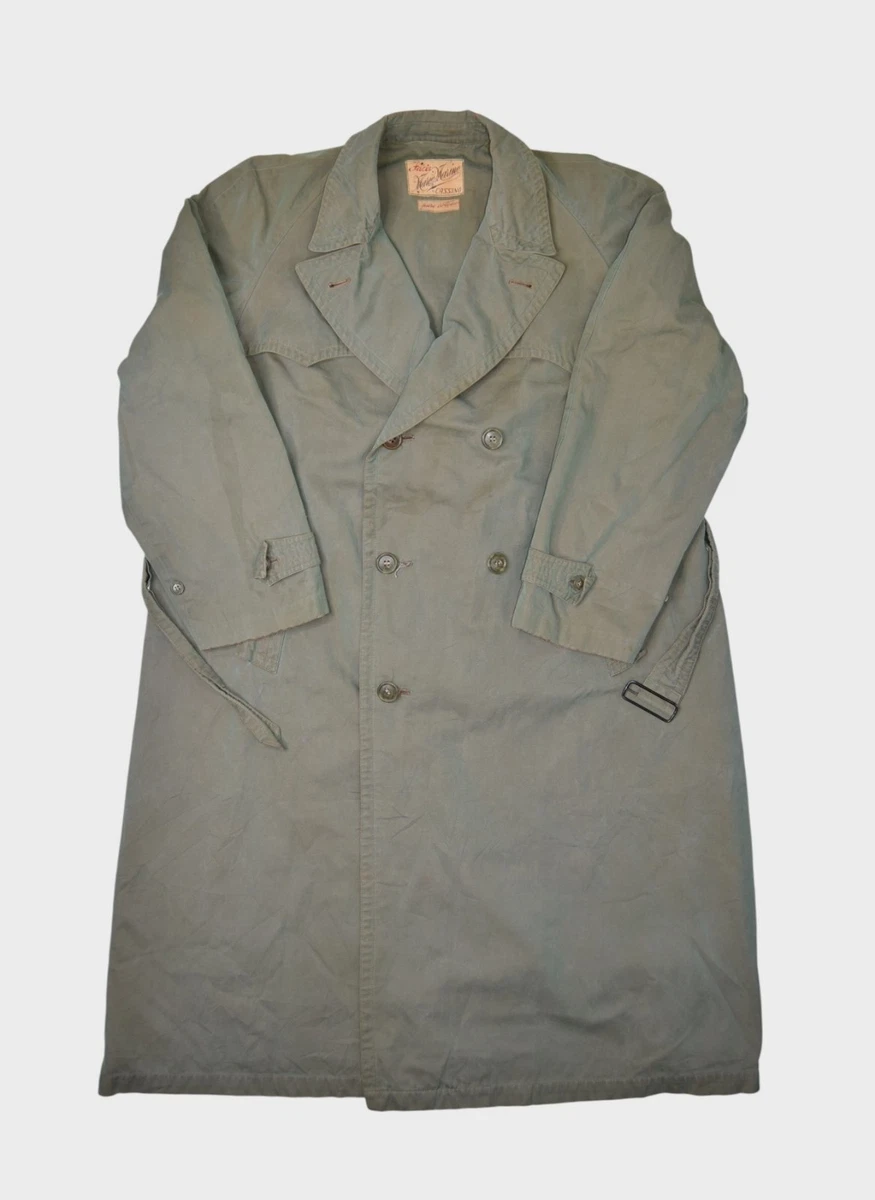 Trench Coat/Mac Regular 1960s Vintage Outerwear Coats & Jackets