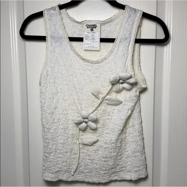 CHANEL Floral Tops for Women for sale | eBay