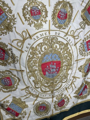 Hermès Hermes Les Armes de Paris Silk Scarf Multiple colors | eBay