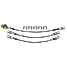 Stainless Braided Brake Hose Kit 9 Drum 1967-69 Dodge Dart Plymouth Valiant Stainless Braided Brake Hose Kit 9 Drum 1967-69 Dodge Dart Plymouth Valiant