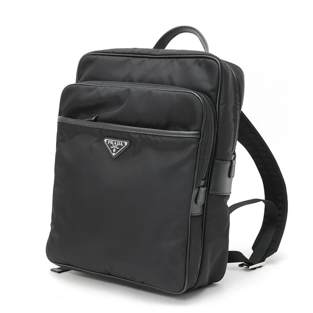 PRADA Backpack Black Bags for Men for sale | eBay