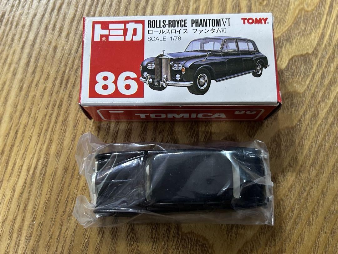 トミカ ロールスロイス　黒色 86 Amazon.co.jp: トミカ 86 ロールスロイス ファンタㇺⅥ 1/78 : ホビー
