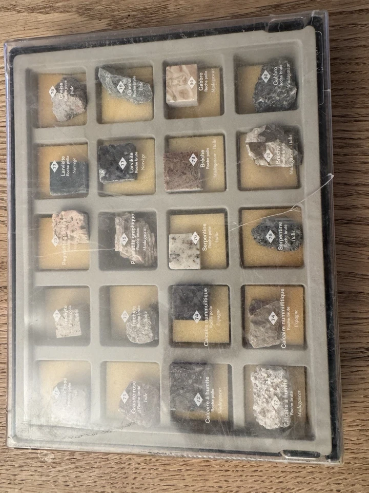 Coffret De 20 Minéraux - Photo 3/3