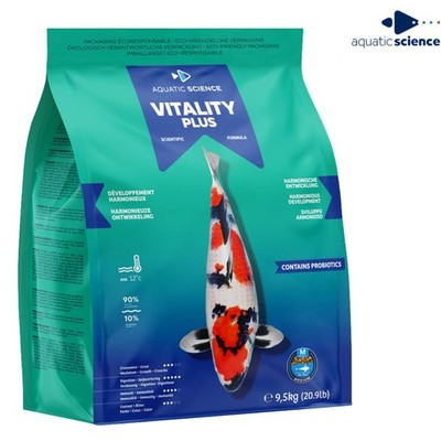 Aquatic Science Vitality Plus   Premium Koifutter für Gesundheit & Vitalität 9,5