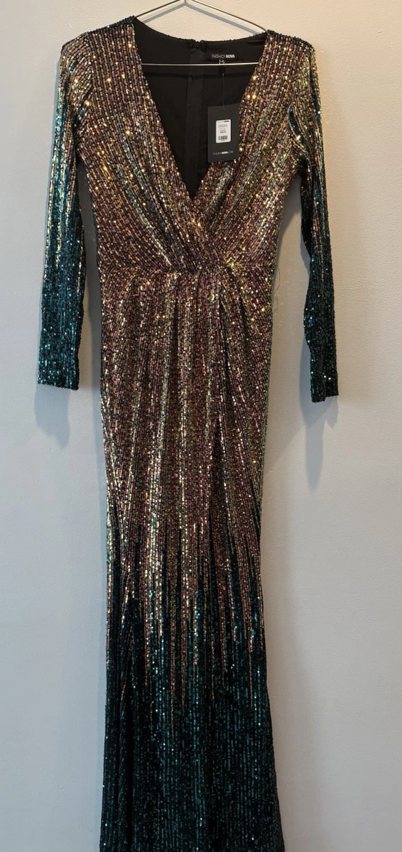 slim fit dress slacks Bardot Art Deco Maxi Sequin Dress