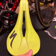 Specialized Power Arc Saddle Fluorescent Yellow Track Racing