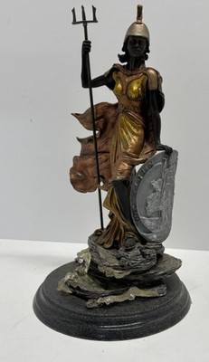 Royal Mint Britannia Classics Cast Resin Bronzed Figur Statuette Ltd. Edition