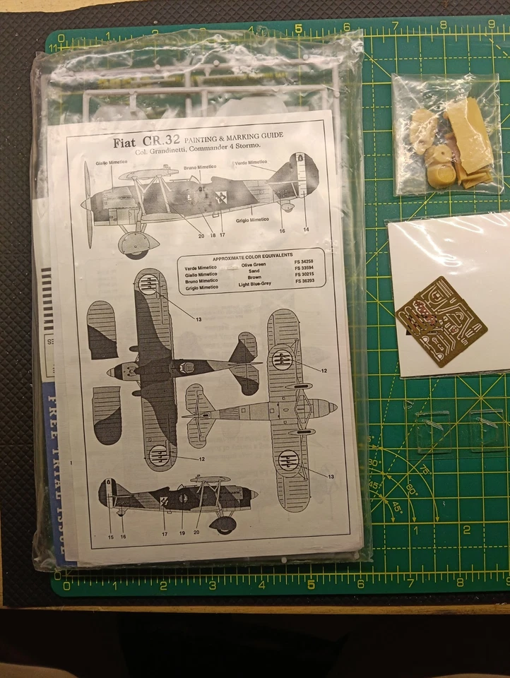 FIAT CR-32     1/48 Classic Airframes - Immagine 2 di 4