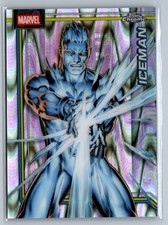 2026 Topps Chrome Marvel Comics #52 Iceman RayWave Refractor