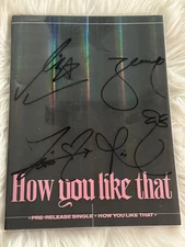 BLACK PINK [Kill This Love] - ALL MEMBER Autograph(Signed) PROMO ALBUM KPOP