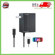 For Nintendo Switch AC Power Supply Adapter Home Wall Travel Charger Cable 2.4A