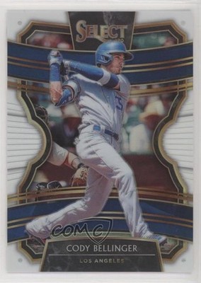 2020 Panini Select White Prizm 12/50 Cody Bellinger #9 o7m