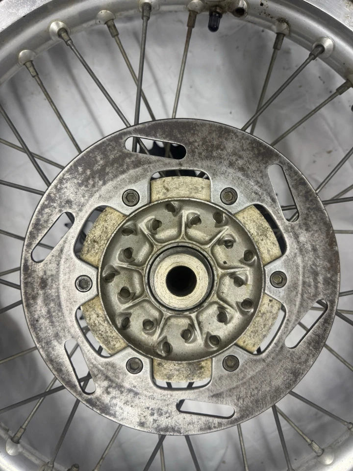 1993 90-98 Yamaha YZ250 YZ125 WR250 OEM заднее колесо обод ступицы спицы звездочка - Изображение 3 из 3