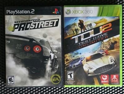 Retro Racing Bundle - Need for Speed Pro Street PS2 and TDU 2 Xbox 360