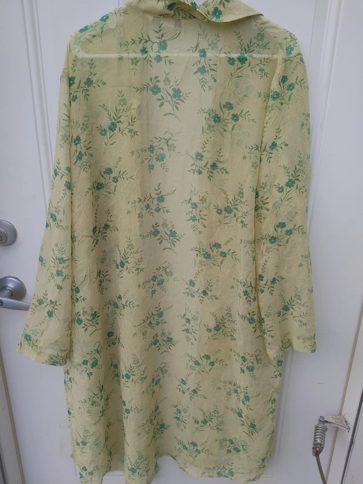 Lane Bryant 2 PC Night Gown Set Vintage Maybe Worn Twice Twice 18/20 - Image 4 of 4