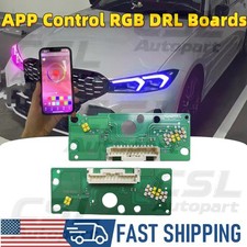 Rgb Angel Eye Drl Led Boards For Bmw G20 Lci 330e 330i M340i 2023-2025 Headlight Rgb Angel Eye Drl Led Boards For Bmw G20 Lci 330e 330i M340i 2023-2025 Headlight