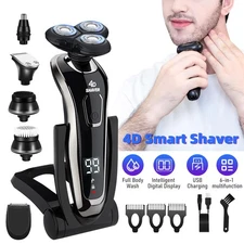 Men Electric Hair Remover Shavers Bald Head Razor Smooth Skull Wet / Dry Shaver