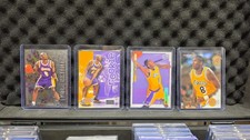 1996-1997 Kobe Bryant NBA Fleer/Skybox Rookie Cards 4 Pack RC